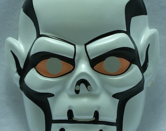 Mighty Max Skull Master Vintage Halloween Mask 1994 Rubies Skeleton Cartoon Y034