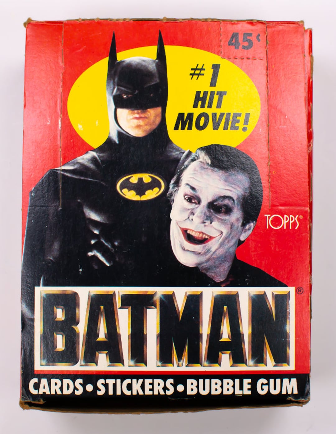 Batman Series 1 Cards TWO Wax 1989 Topps - Etsy