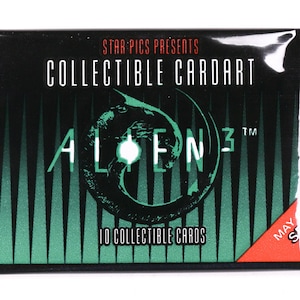 Alien 3 Vintage Trading Cards ONE Pack 1992 Dark Horse Aliens