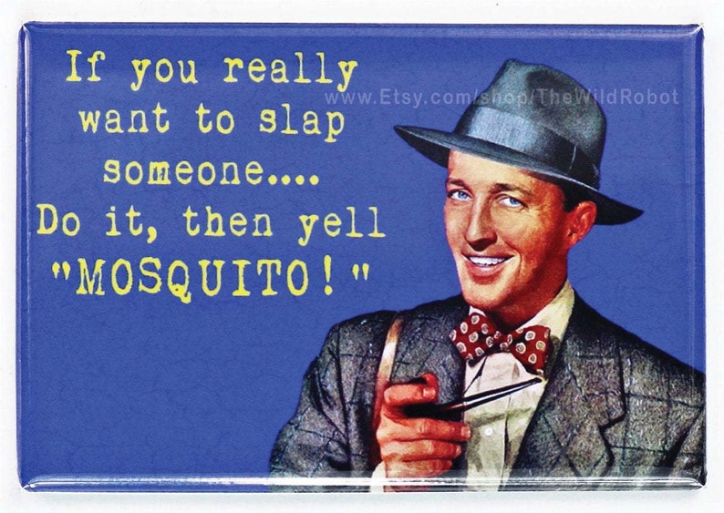 If You Really want to Slap Someone FRIDGE MAGNET Funny Meme | Etsy