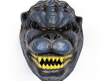 Vintage Godzilla Halloween Mask King Kong Kaiju Dragon Monster Ben Cooper Collegeville
