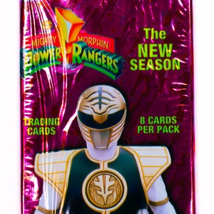 Mighty Morphin Power Rangers Vintage Trading Cards UN Paquete 1994 Saban Ranger