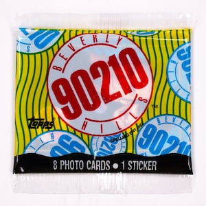 Beverly Hills 90210 Vintage Trading Cards ONE Pack 1991 Topps 90&#39;s Luke Kelly CA