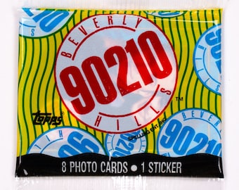 Beverly Hills 90210 Vintage Trading Cards ONE Pack 1991 Topps 90's Luke Kelly CA
