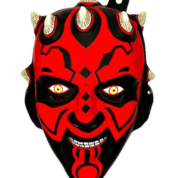 Vintage Star Wars ADULT Darth Maul Halloween Mask Rubies Vader Jedi Skywalker Yoda