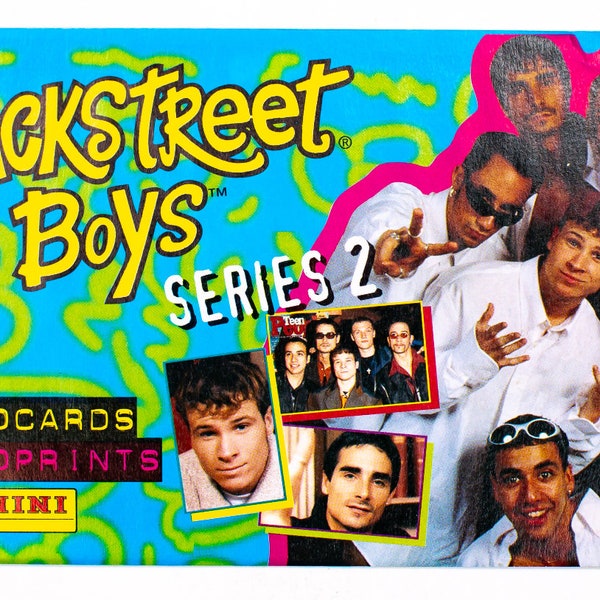 Backstreet Boys Vintage Photo Cards ONE PACK 1997 Series 2 Music Trading