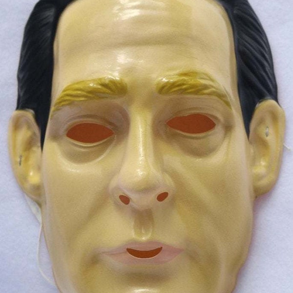 Star Trek Data Vintage Halloween Mask Rubíes 1992 PVC Enterprise Y112