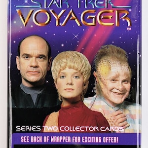 Vintage 1995 Skybox Star Trek Voyager Trading Cards