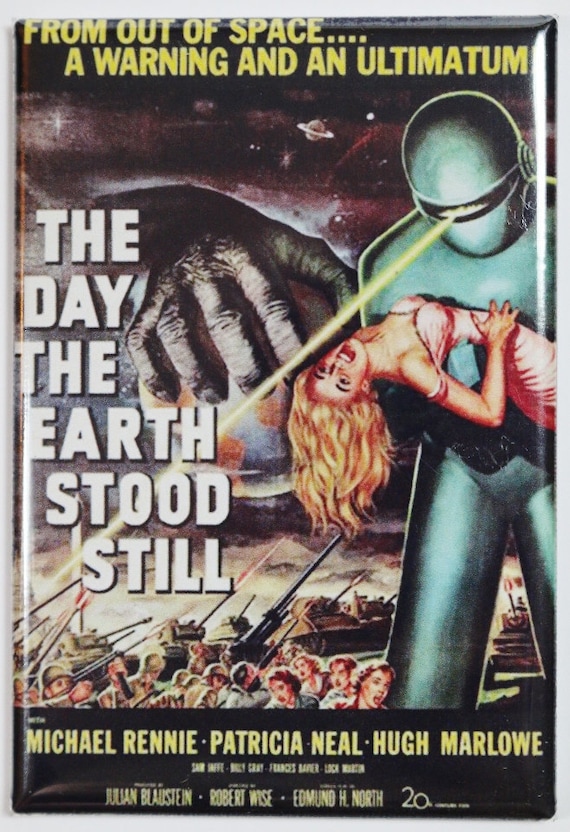 Attack of the 50 ft Woman Movie Poster FRIDGE MAGNET Sci Fi Vintage Style