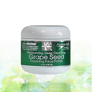 Nutra-Lift® Grape Seed Foaming Face Polish 4 OZ