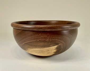 Walnut Vicking Bowl - decorative wood bowl