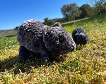 Wombat Mini Amigurumi Crochet beginner friendly PDF Pattern
