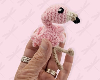 Flamingo Keychain or Pencil Topper for Kids, Girls & Boys. Perfect for School for a Backpack or Pencil Case. Also great for Car Keys.