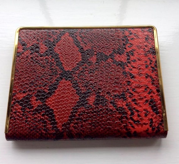 Vintage Cigarette Case Perfection by Burney's of London Snakeskin. Ideal  Credit/business Card Case. Measures 4.5inches by 3.5inches