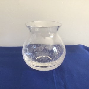Vintage Cut Glass Fruit Bowl. Bon Bon Dishes. Collectible.