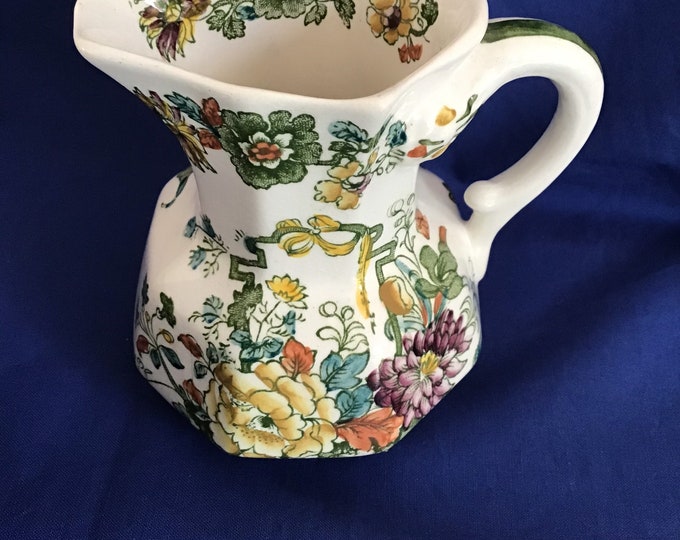 Strathmore Pattern Vintage Masons Jug. strathmore Pattern. Measures 11cms High. - Etsy