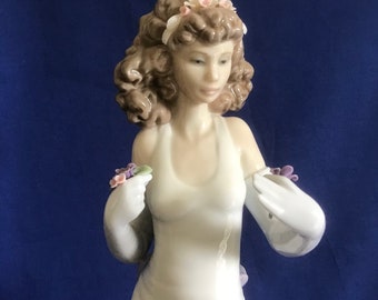 Lladro Figurine. #6608. “anticipation”. 1999 Limited Edition Van