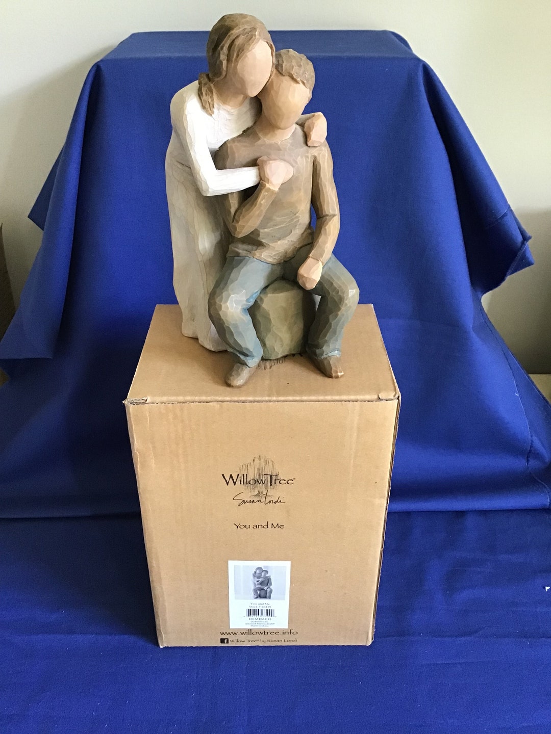 Willow Tree anniversary. Cake Topper by Susan Lordi. BOXED. Etsy