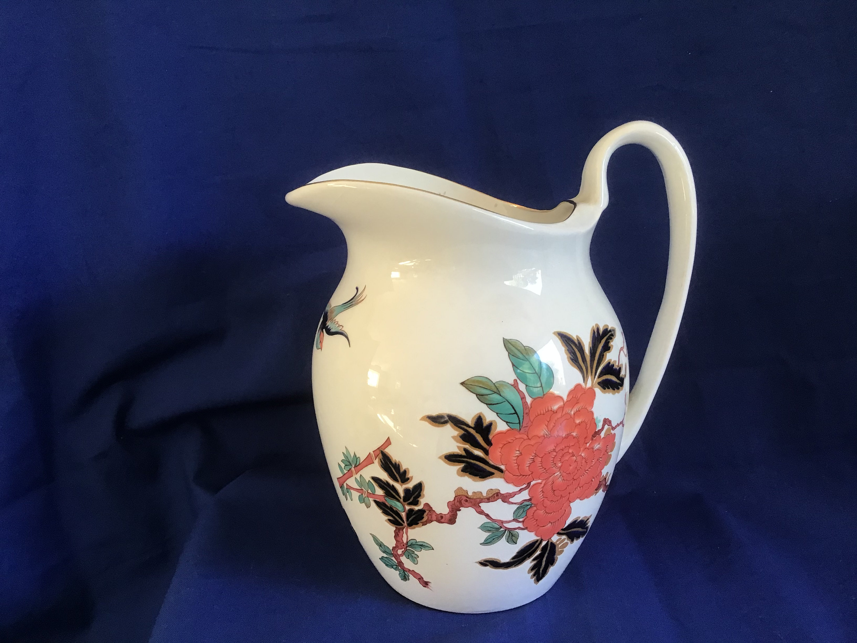 Old Foley. James Kent. England. Eastern Glory Pattern. Water Jug