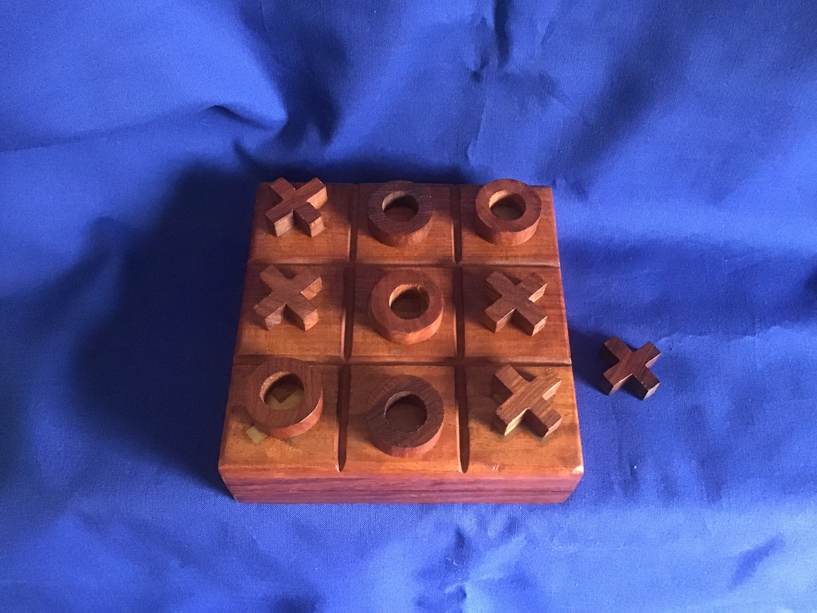 Game of Noughts & Crosses. Boxed With Wooden Play Pieces. Very Etsy