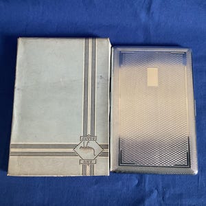 Emu Zigarettenetui. Oblaten-Dress-Box. Original Etui. Sylvachrome Nr.15. Um 1940 neuwertig. Sammler Etui.