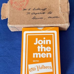 Vintage Playing Card Set. Trade Promotion “Waddington”. Memorabilia. Era 1940s. Highly Collectible.