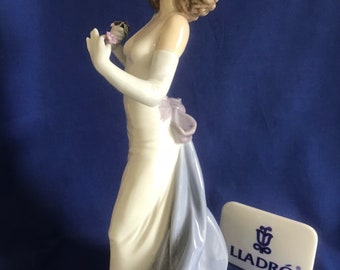 Lladro Figurine. #6608. “anticipation”. 1999 Limited Edition Van