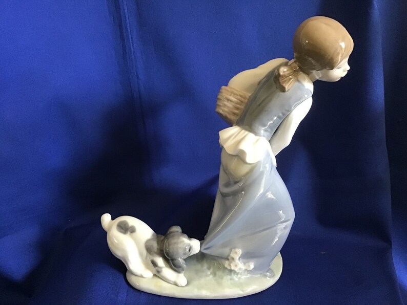 Vintage Lladro Naughty Dog. 4982. Issued 1978. Retired. | Etsy