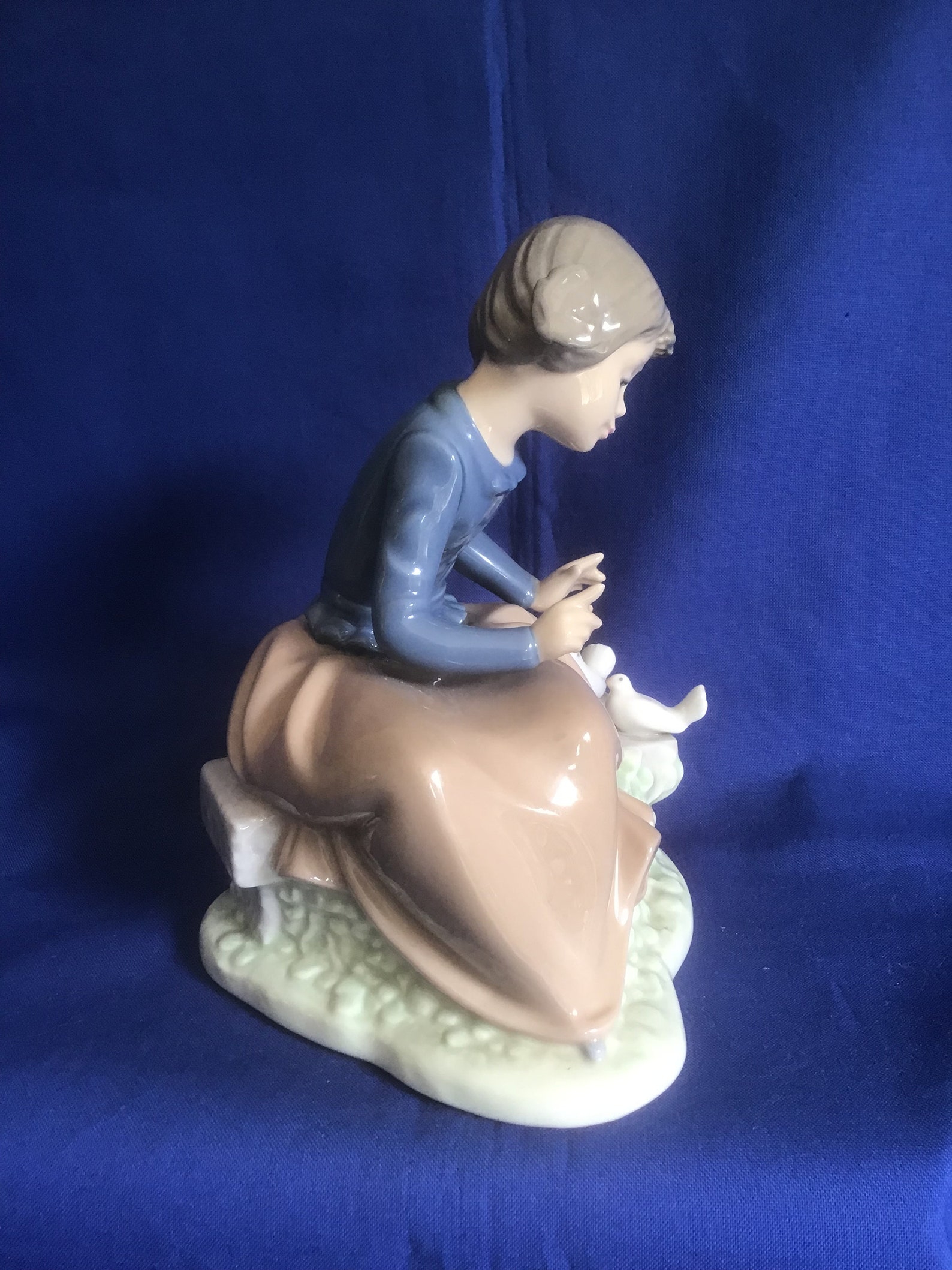 Lladro NAO Figurine Handmade in Spain ever so Gently. Etsy UK
