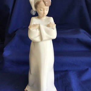 Lladro ‘ It’s Morning Already’ 6483 Porcelain Figurine (1997) Unboxed