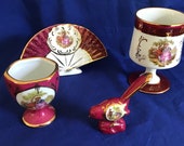 Limoges Miniature Collection. Circa 1980 39 s. Collectibles. Four Items. Some La Reine Meissner. Fragonard Signed. Good Vintage Cond.