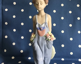 リヤドロ ポケット いっぱいのお願い 7650 リヤドロ「願いがいっぱいのポケット」#7650 - Etsy 日本