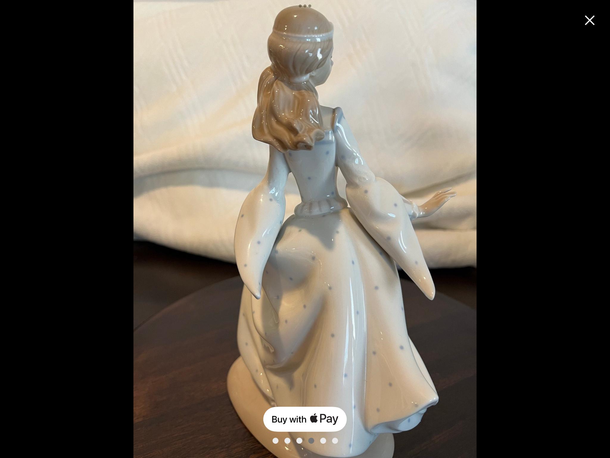 Vintage Lladro “cinderella Lost Shoe”. #4828. Low Price. See