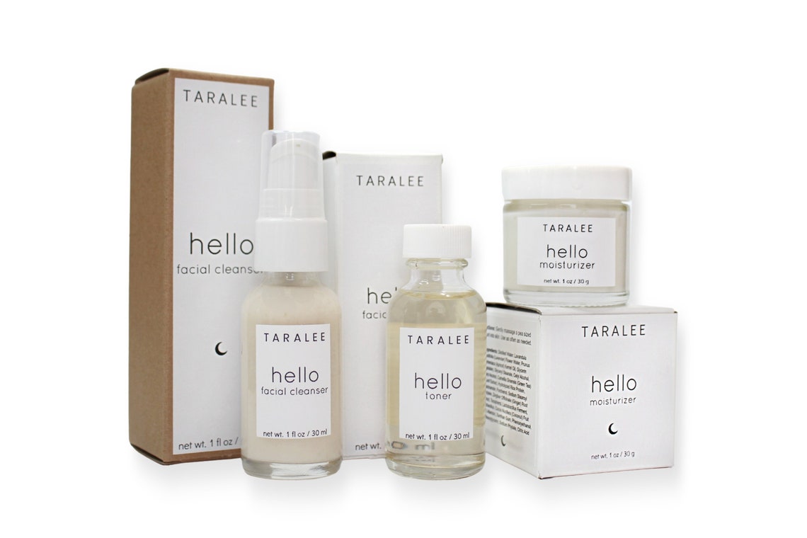 Hello Skincare SAMPLE Set Matcha Face Wash Toner & Daily Etsy