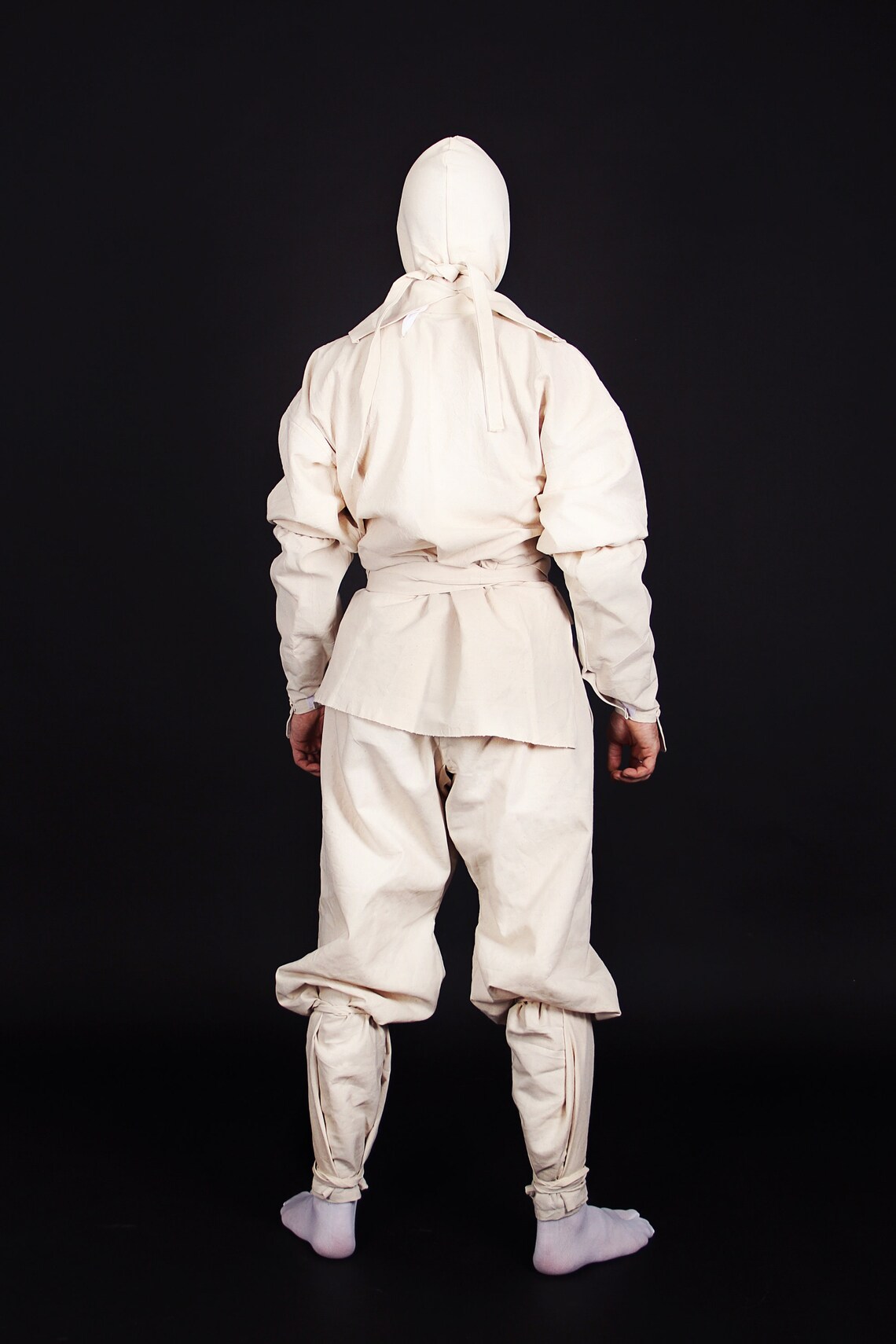 White Ninja costume stylization from 80's Enter the | Etsy
