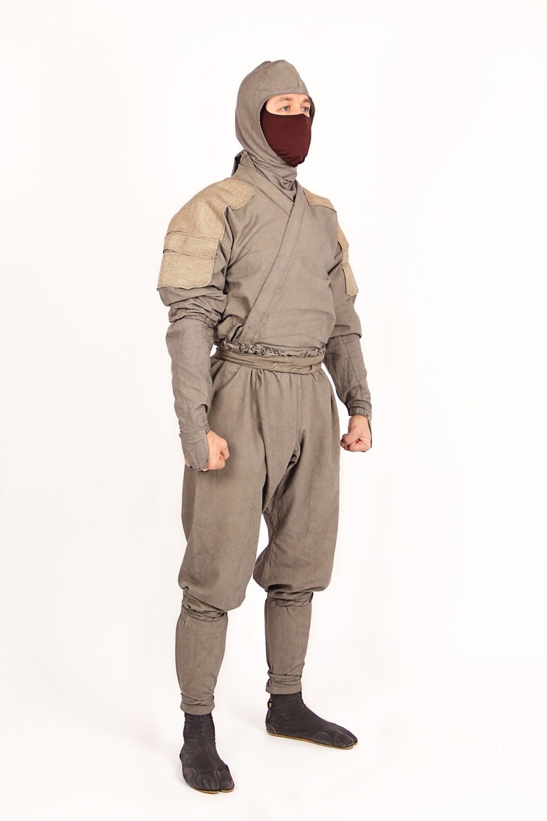 Evil Ninja costume stylization from 80's Ninja 3 Etsy