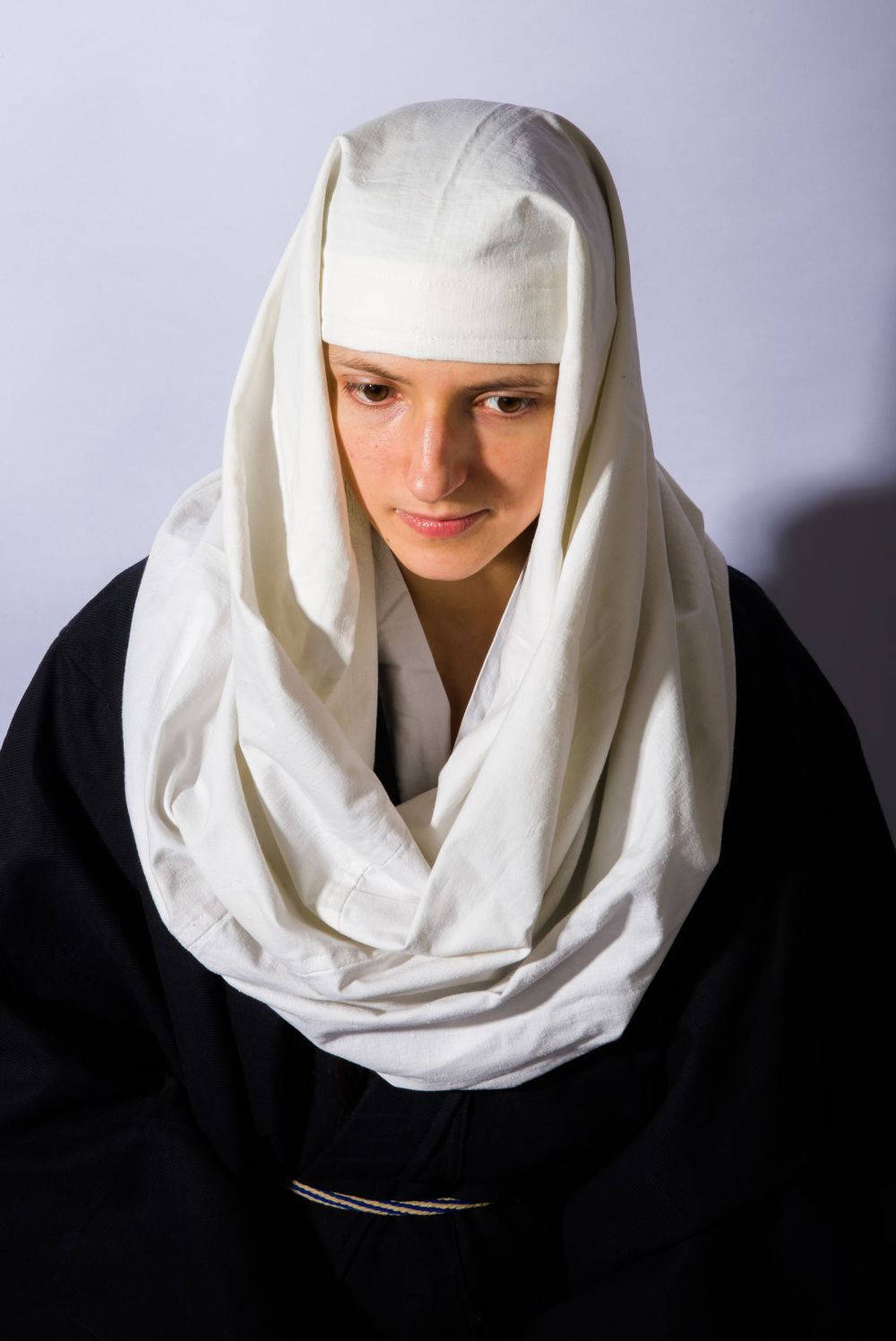 Sode zukin japanese wimple sleeve hood Etsy Sode zukin japanese wimple sleeve hood Etsy