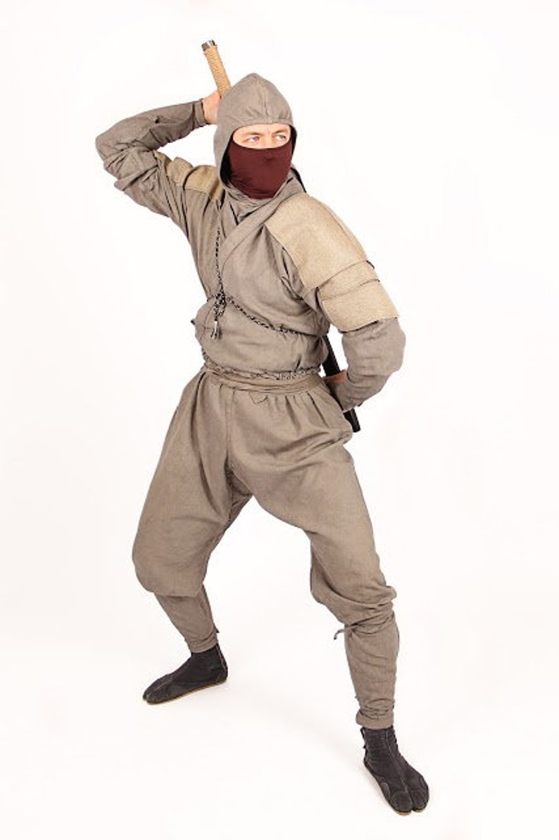 Evil Ninja costume stylization from 80's Ninja 3 Etsy