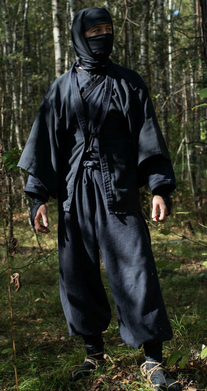 Shinobi shozoku costume or spy-suit of ninja | Etsy