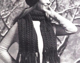 ePattern Vintage Hairpin Lace Pattern Scarf AND Hat / Tam Patterns - Instant Download Pattern Digital Download PDF Shawl Stole