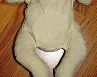 ePattern 8" Small Bye-Lo Doll Soft Body Pattern with Instructions Instant Download Soft Body Doll Soft Body Pattern Digital PDF
