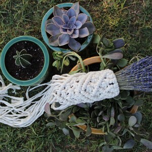 Macrame Bouquet Wrap