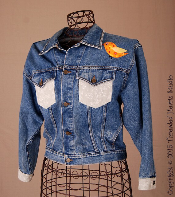 bling jean jacket