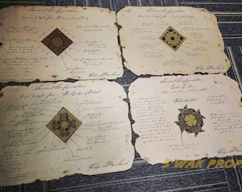 Hellraiser Lament Configuration Philip LeMarchand's Notes Weathered Prints