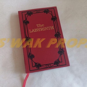 The Labyrinth Red Book  Prop Replica