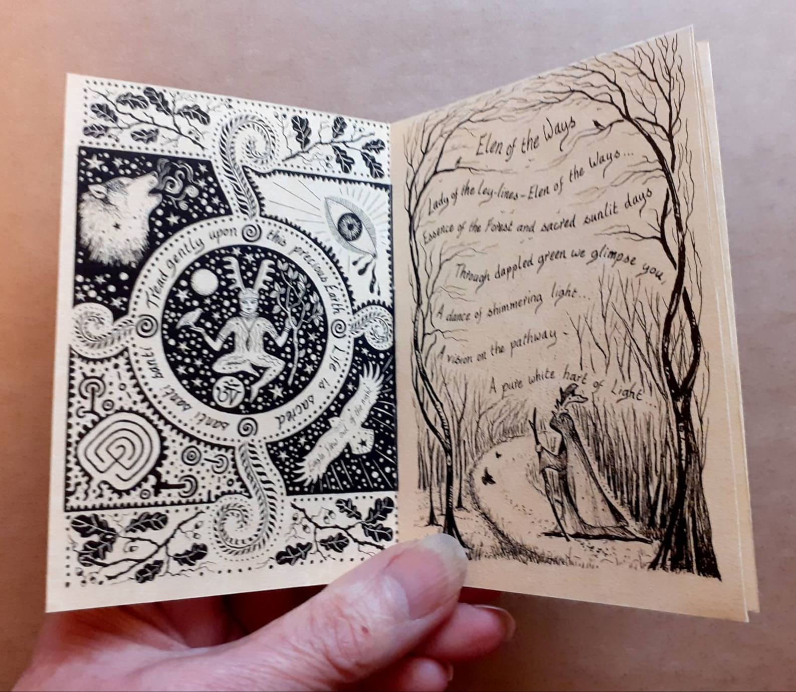 Set of Three Handmade Zines with Gift Slipcase Etsy