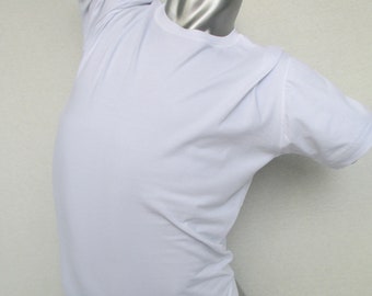 Mens Cotton Elastane Thong Bodysuit - Short Sleeve Underwear