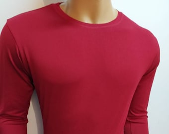 Body para hombre con tanga y abertura frontal, parte inferior de tanga completamente abierta, camiseta superior, body de manga larga, traje de unión, ropa interior para hombre, camisetas interiores para ciclismo