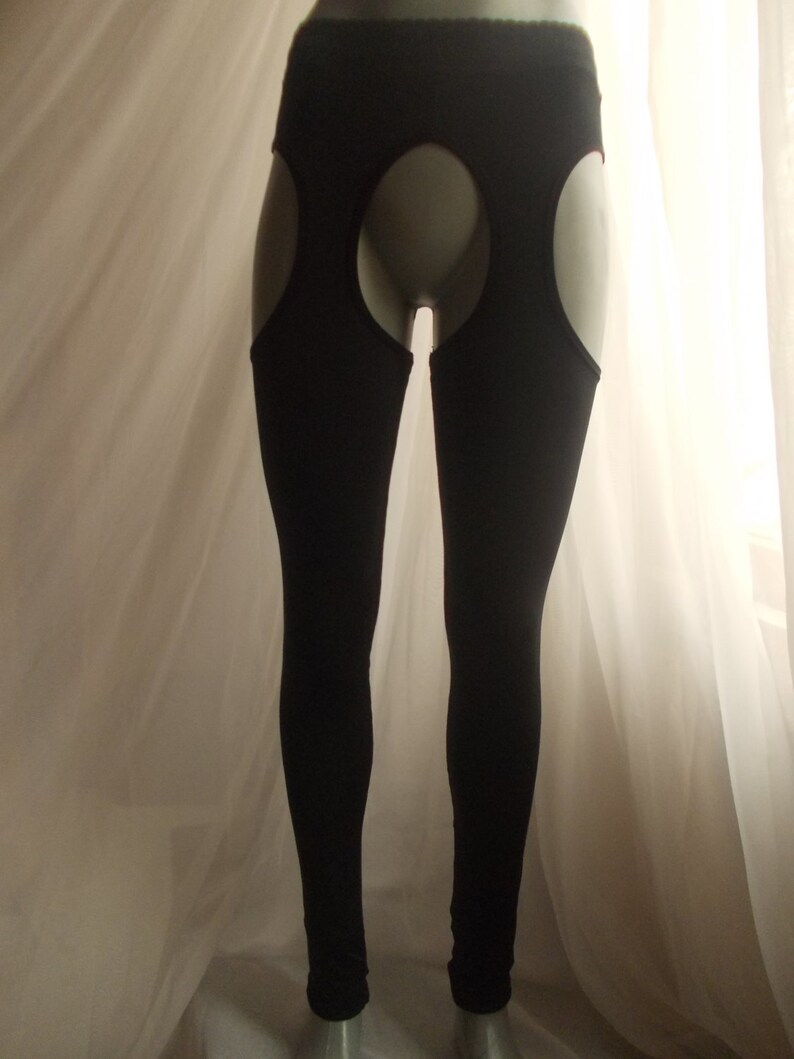 mock garter leggings