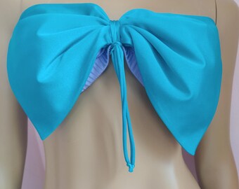 matching bow bandeau top ONLY for sexy brazilian cheeky swimming shorts panties big bow cheeky bikini bow knickers bow swimwear cheeky cut
